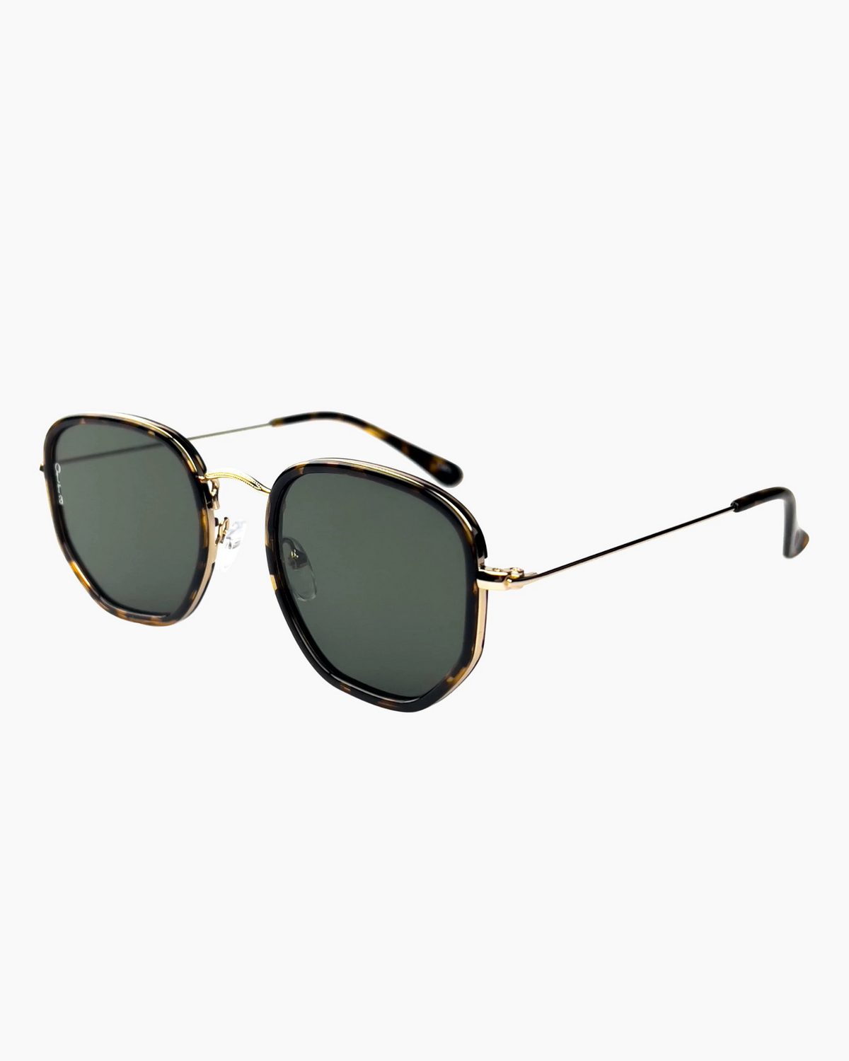 TATE SUNGLASSES TORT/GREEN