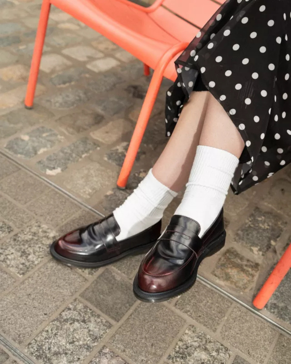 TEMARA LOAFER CHERRY RED