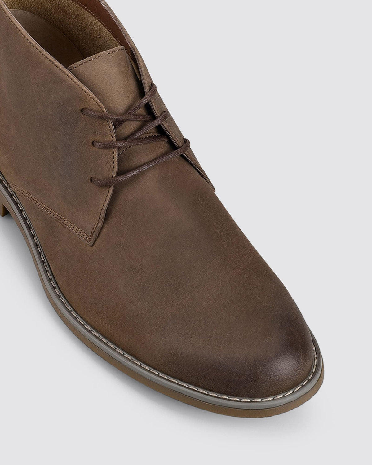 TERMINAL DRESS SHOES STONE LEATHER