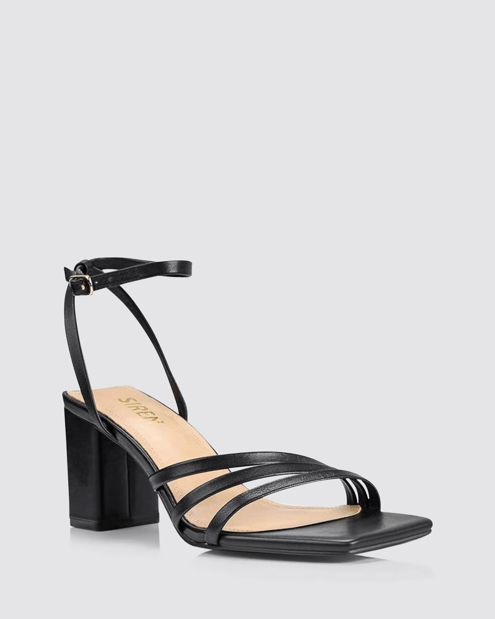 TESSIE HEEL SANDALS BLACK