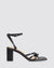TESSIE HEEL SANDALS BLACK