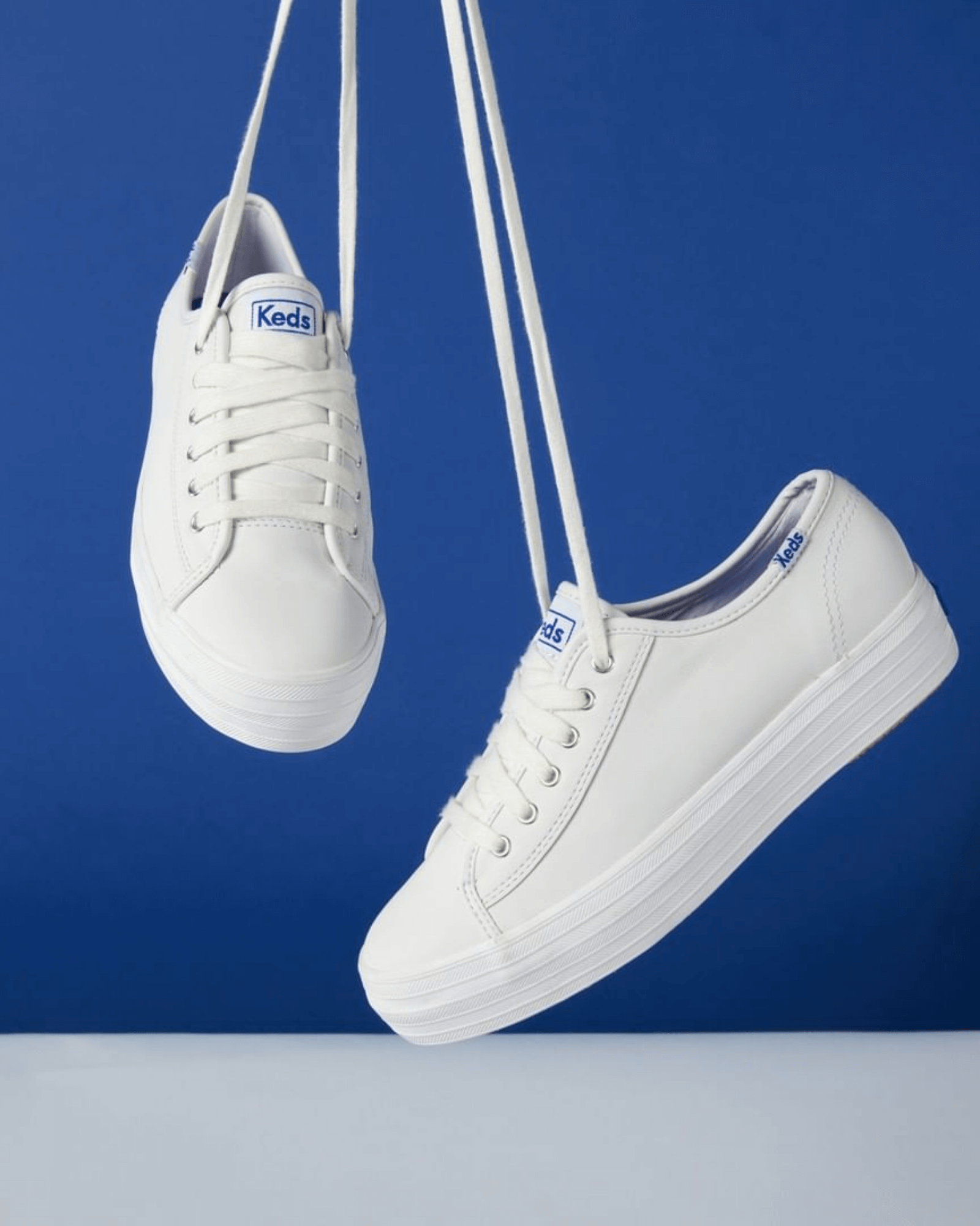 TRIPLE KICK SNEAKERS WHITE LEATHER