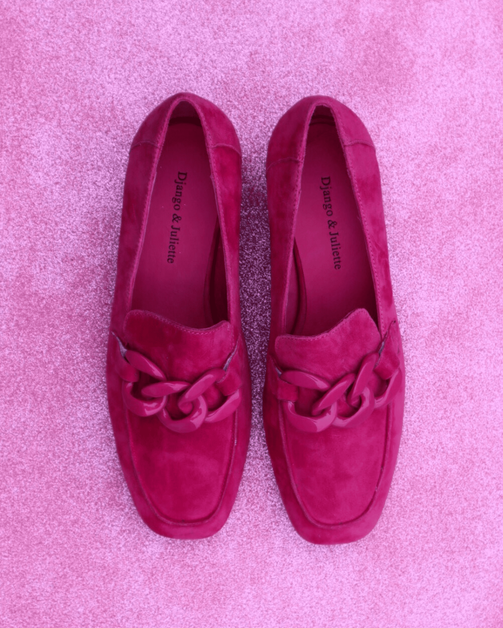 VIVEK FUCHSIA SUEDE