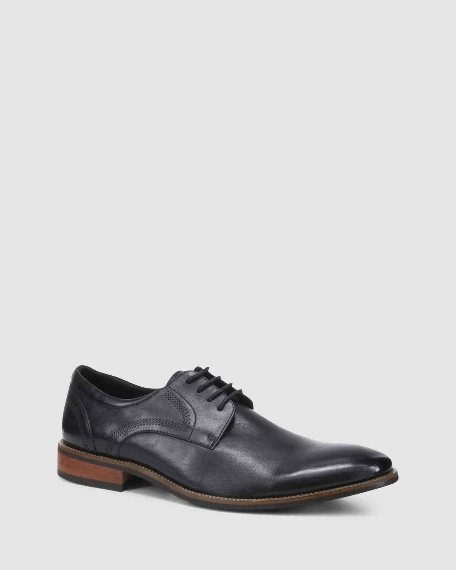 WHALE DRESS SHOES BLACK LEATHER