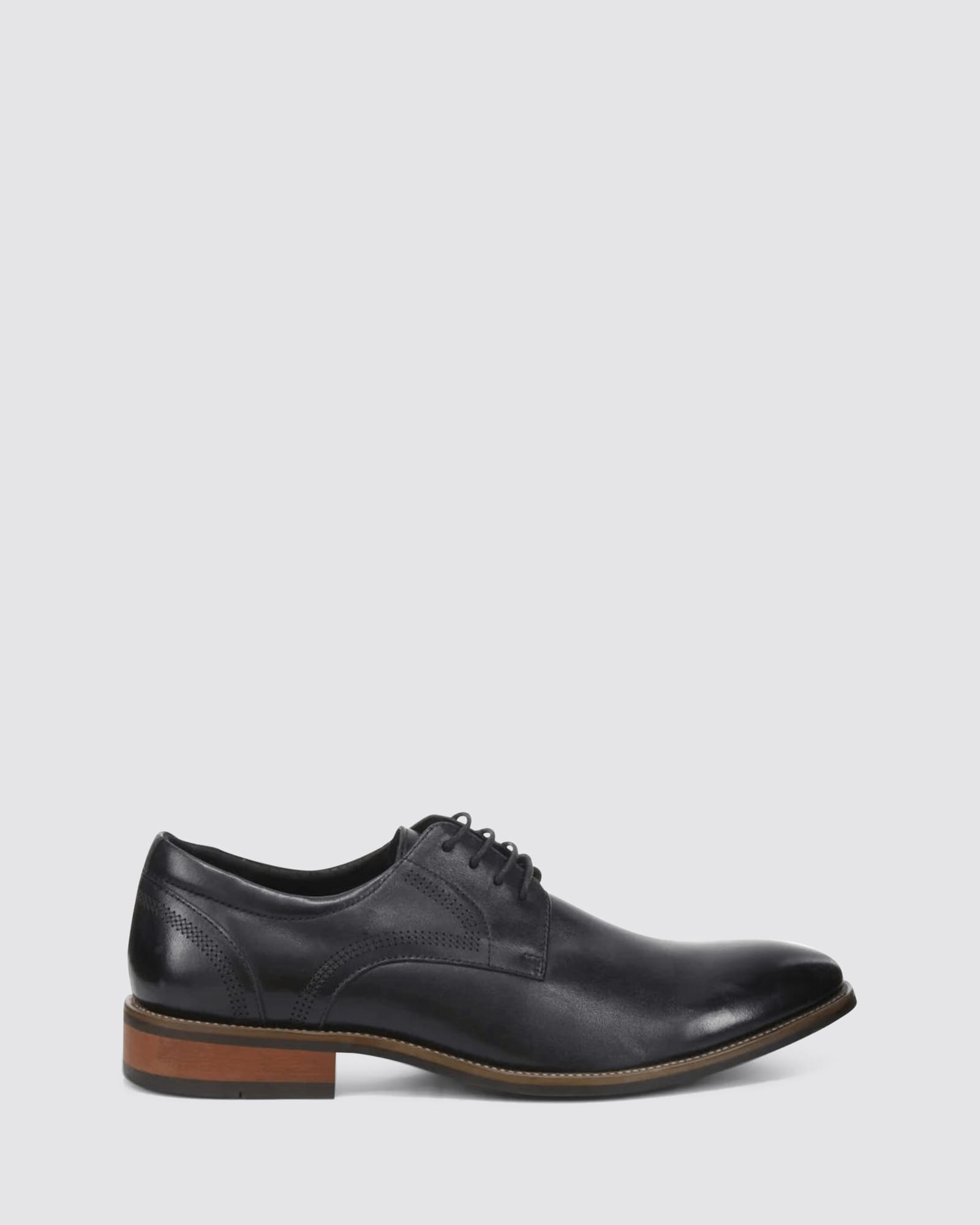 WHALE DRESS SHOES BLACK LEATHER