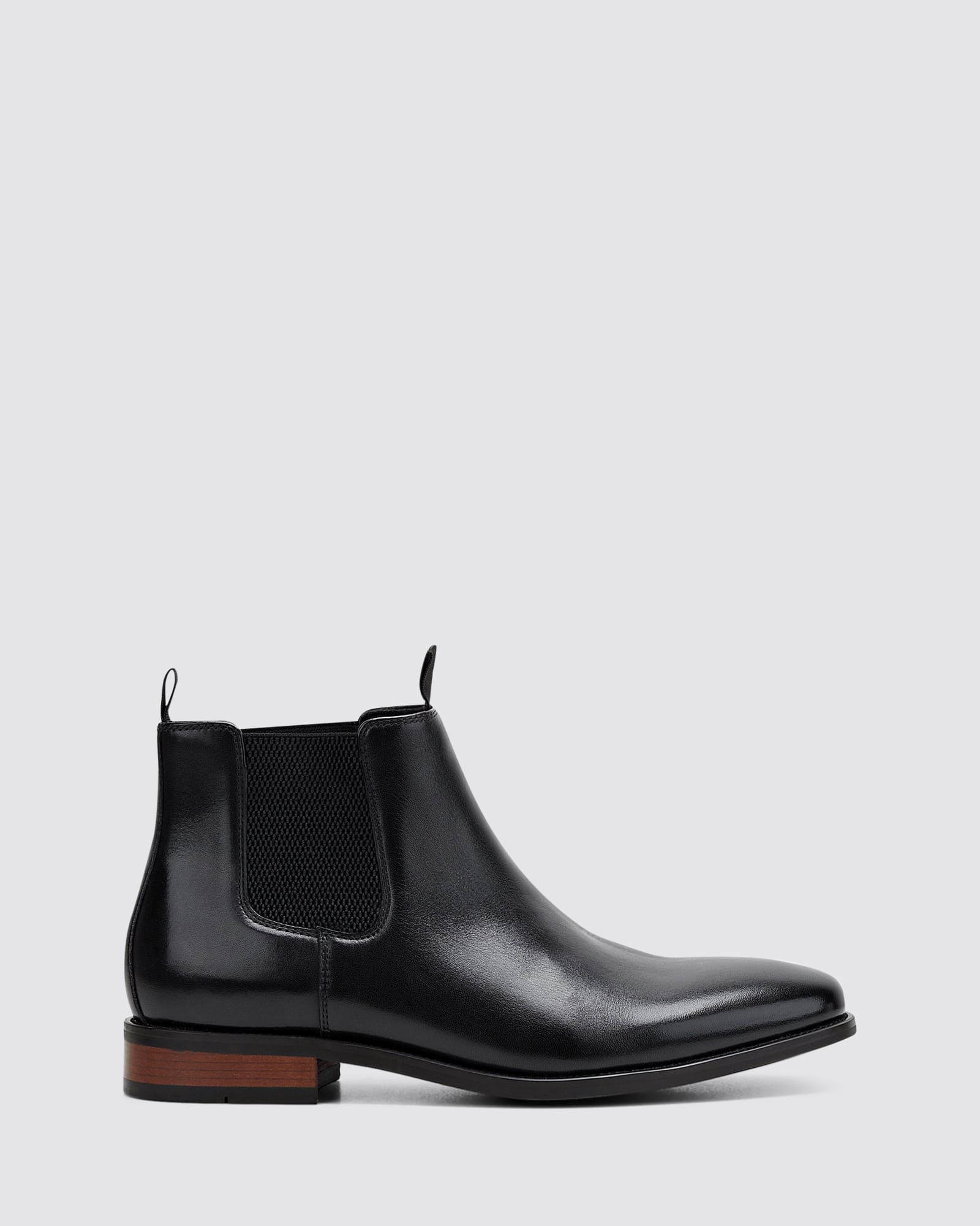 WISCONSIN CHELSEA BOOTS BLACK LEATHER