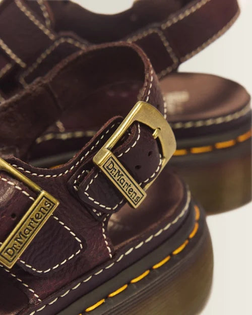 WRENLIE OPEN SANDAL DARK BROWN