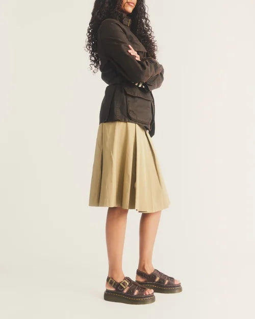 WRENLIE OPEN SANDAL DARK BROWN