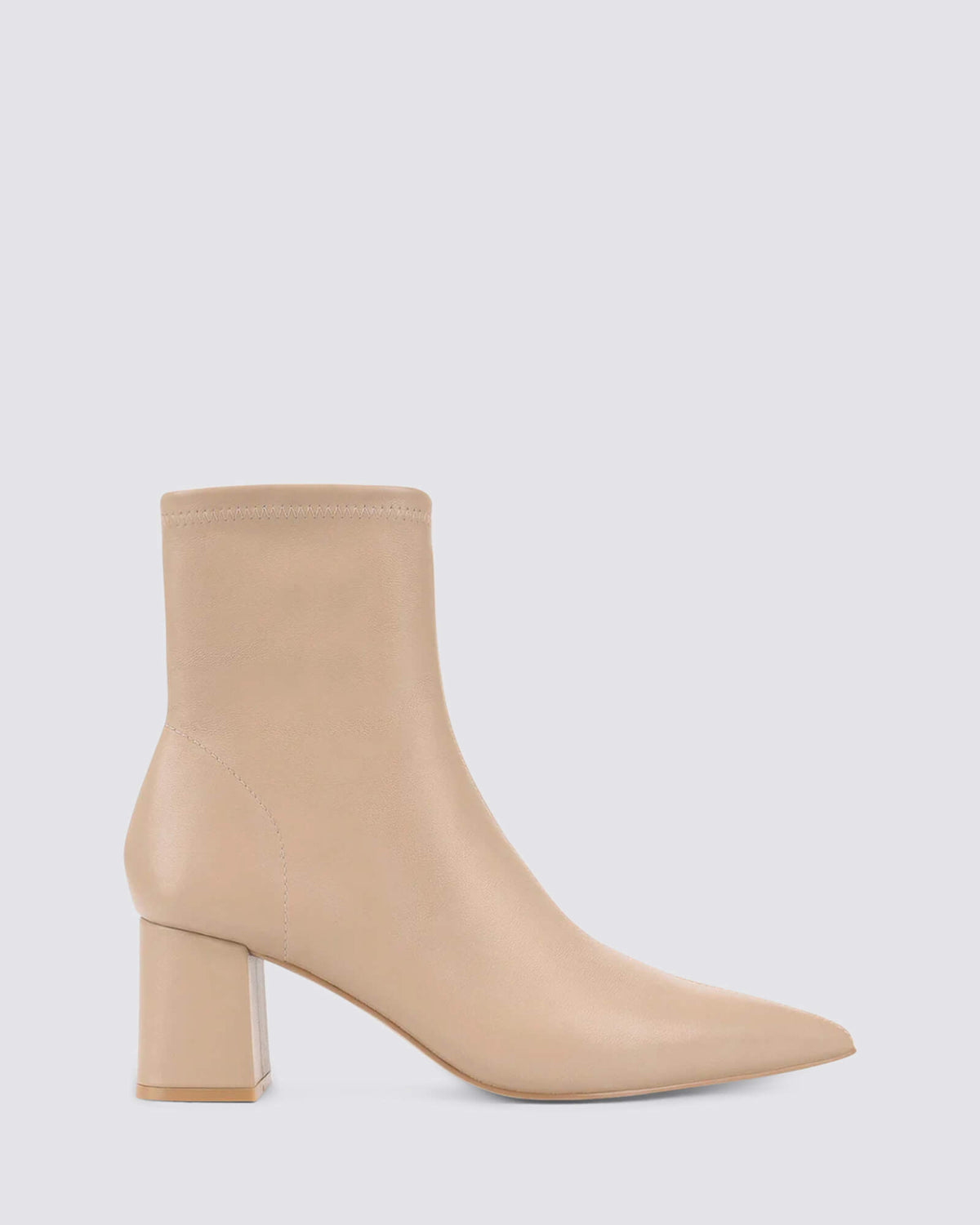YANET ANKLE BOOTS NUDE STRETCH