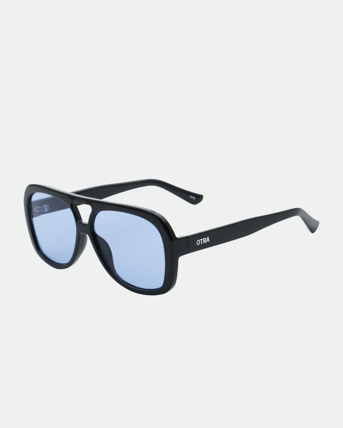 YARA SUNGLASSES BLACK/LIGHT BLUE