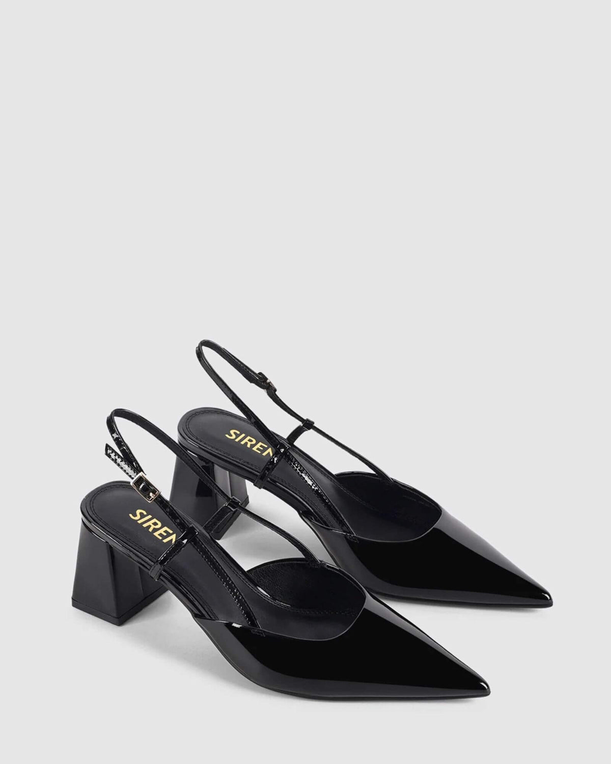 YASMINE BLACK PATENT