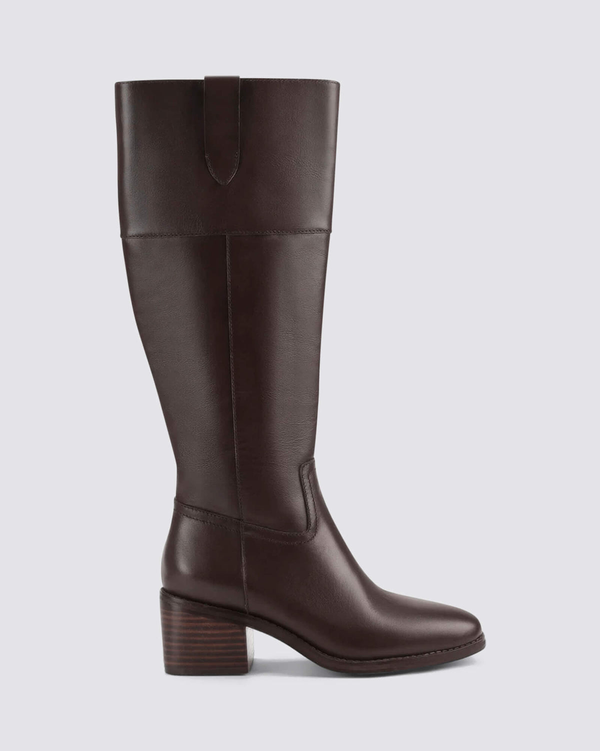 ZOEY RIDING BOOTS CHOCOLATE BROWN