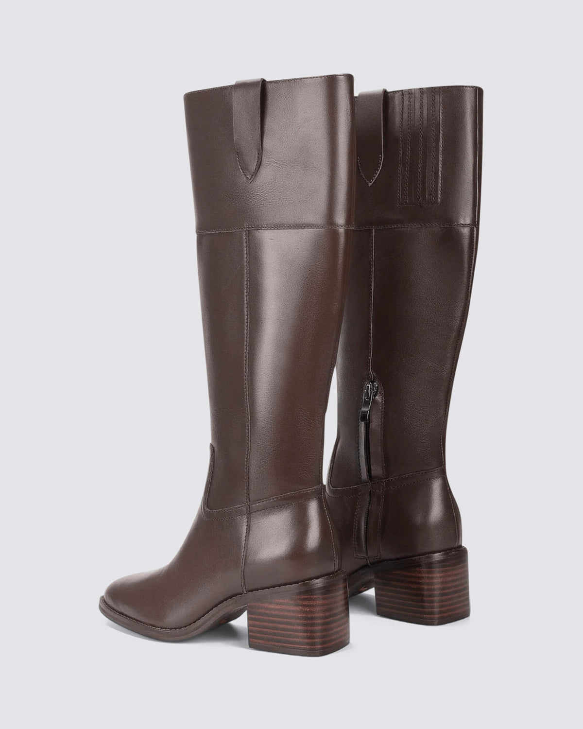 ZOEY RIDING BOOTS CHOCOLATE BROWN