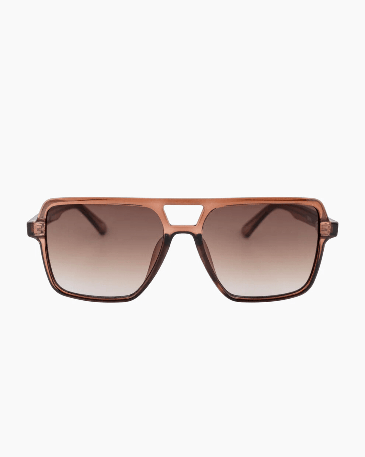 ZOYA SUNGLASSES MAPLE/BROWN FADE
