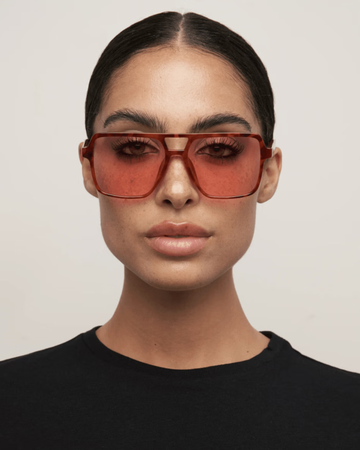 ZOYA SUNGLASSES ORANGE/PINK
