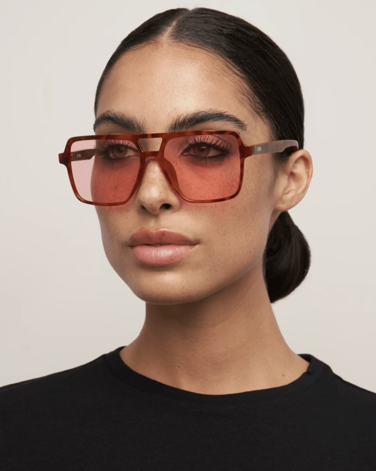 ZOYA SUNGLASSES ORANGE/PINK